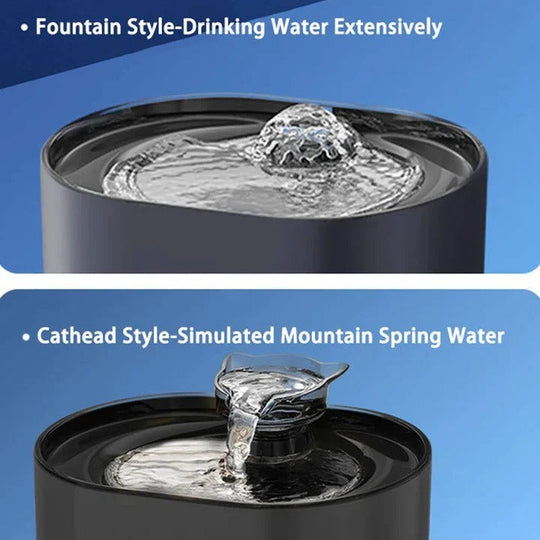 Automatic Cat Water Fountain with Filtration System
