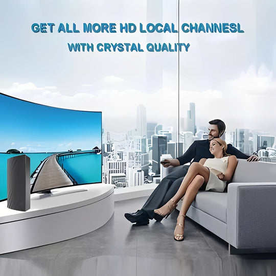 Digital TV Antenna for Over-the-Air Broadcast Reception