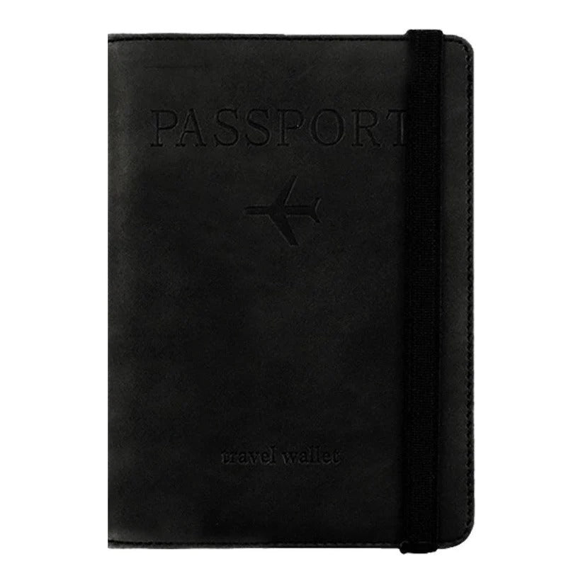 Unisex Slim Travel Passport Wallet with Card Slots