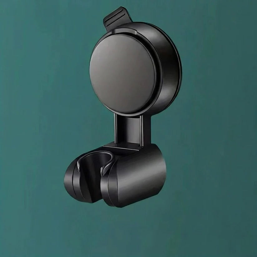No Drill Adhesive Shower Head Holder, Adjustable 360 Degree Wall Mount Bracket