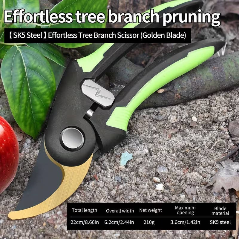 Alloy Steel Pruning Shears for Branch and Garden Cutting