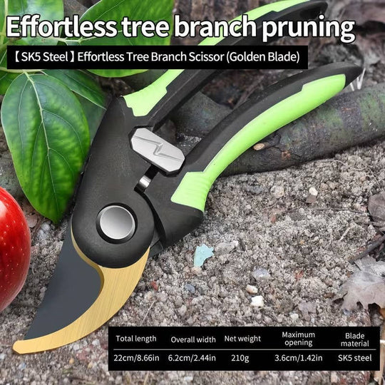 Alloy Steel Pruning Shears for Branch and Garden Cutting