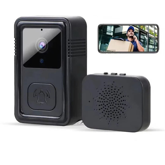 1080P HD Wi-Fi Video Doorbell with Two-Way Audio and Cloud Storage