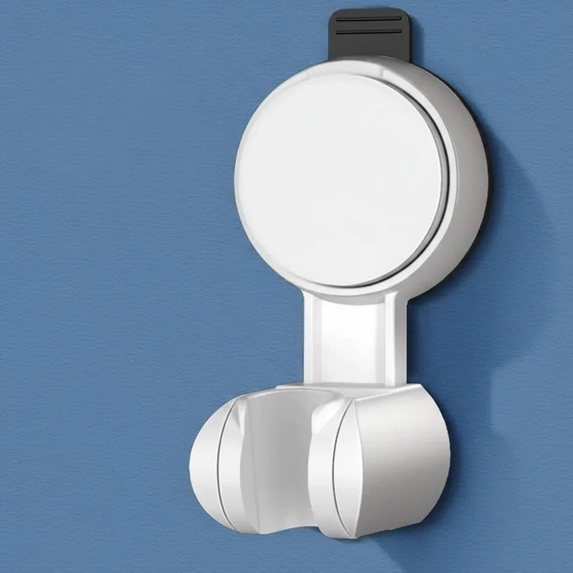 No Drill Adhesive Shower Head Holder, Adjustable 360 Degree Wall Mount Bracket