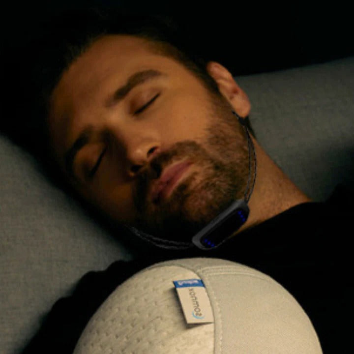 Rechargeable Snore Reduction Chin Strap with Adjustable Gentle Pulse Technology