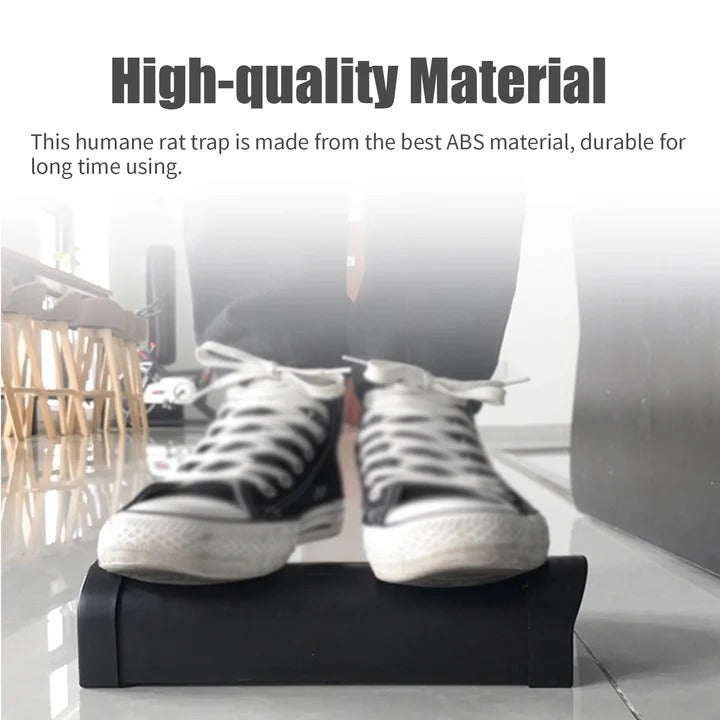 Tunnel Style Mouse Trap with Ventilated Live Capture Design