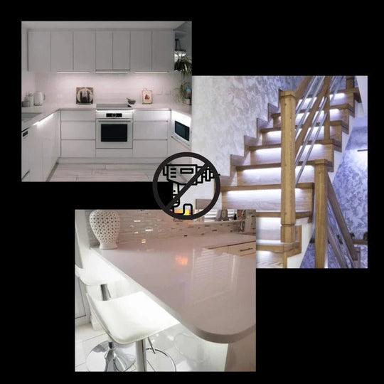 Wireless LED Indoor Light with Motion Sensor Detection