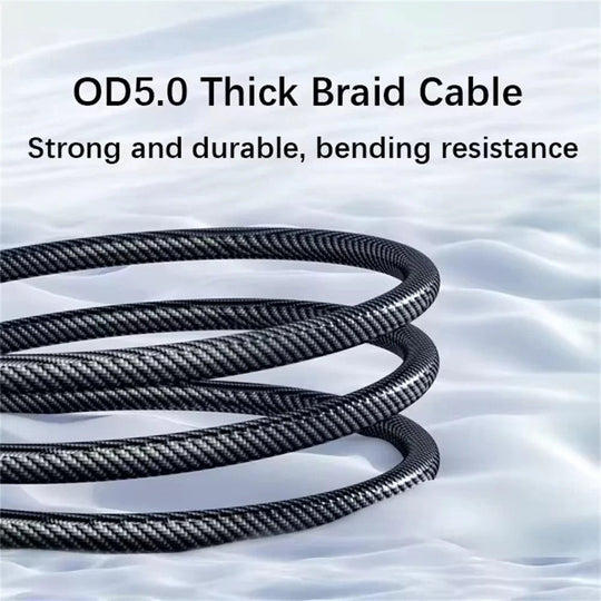 Type C Fast Charging Cable with LED Power Display
