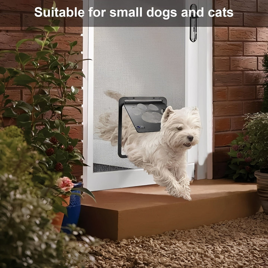 Pet Screen Door Insert with Mesh Flap for Dogs and Cats