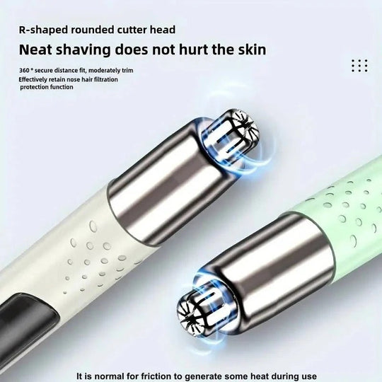 Unisex USB Rechargeable Nose and Ear Hair Trimmer