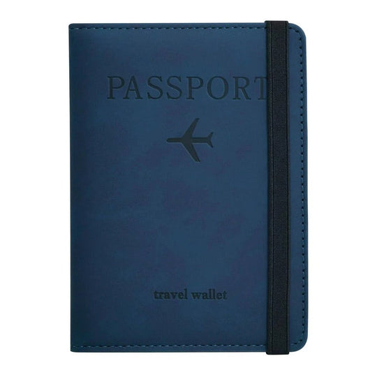 Unisex Slim Travel Passport Wallet with Card Slots