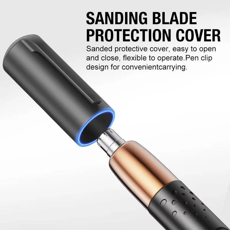 Unisex USB Rechargeable Nose and Ear Hair Trimmer