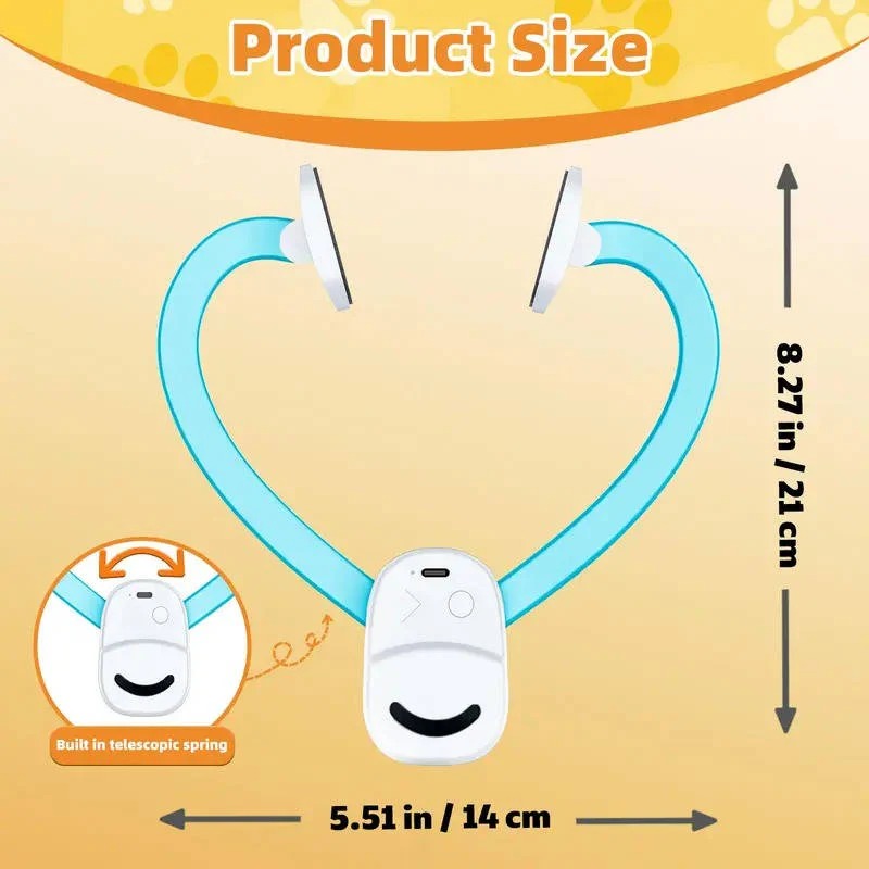 Automatic Rotating Feather Cat Toy with Clip Mount and Timer