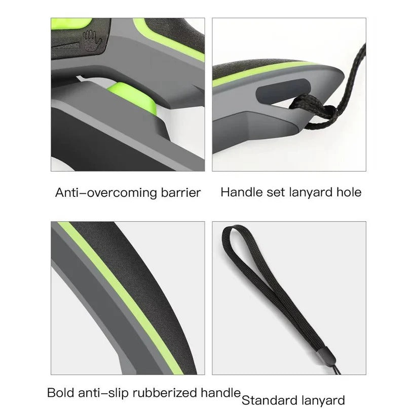 Steel Blade Pruning Shears with Ergonomic Grip for Easy Cutting
