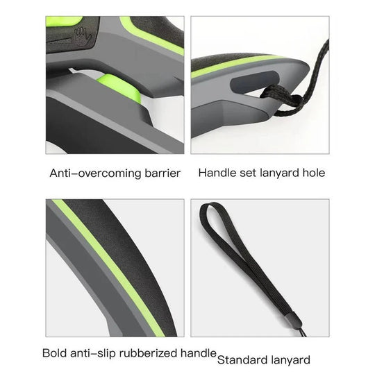 Steel Blade Pruning Shears with Ergonomic Grip for Easy Cutting