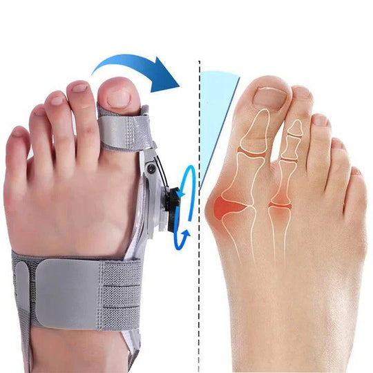 Adjustable Toe Spacer for Foot Alignment Support