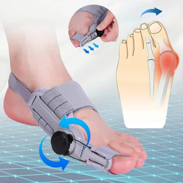 Adjustable Toe Spacer for Foot Alignment Support