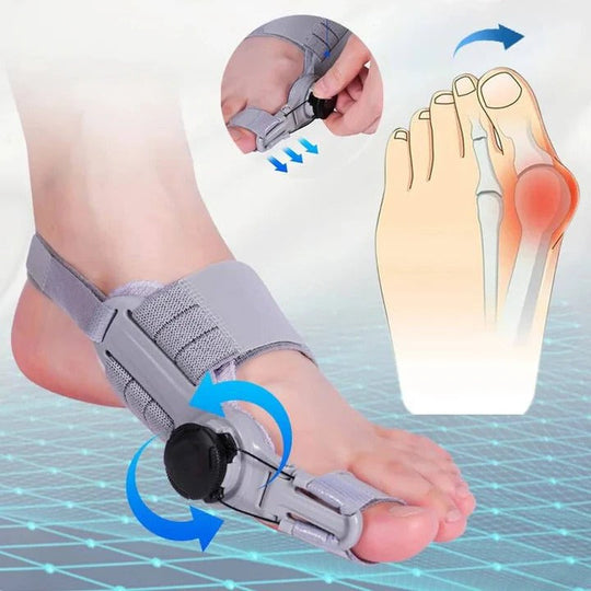 Adjustable Toe Spacer for Foot Alignment Support