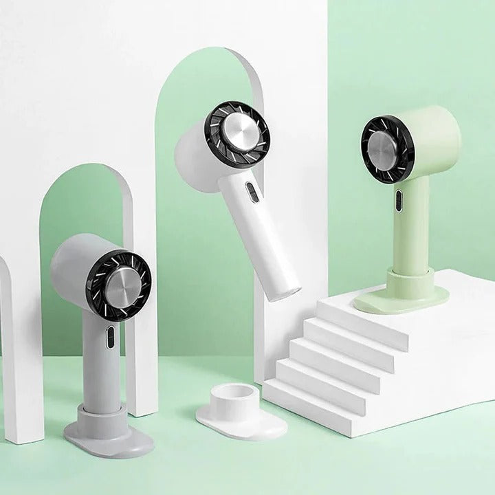Portable Desktop Air Cooler Fan with USB Charging and Speed Control