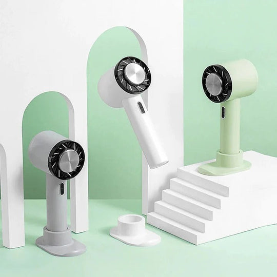 Portable Desktop Air Cooler Fan with USB Charging and Speed Control