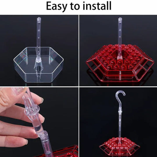 Hanging Hummingbird Feeder Ant Proof Design with Moat