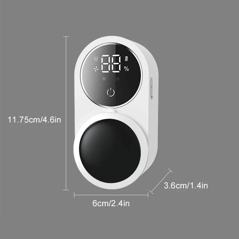 Wall Mount UV Toothbrush Holder with Touchless Sensor Organiser