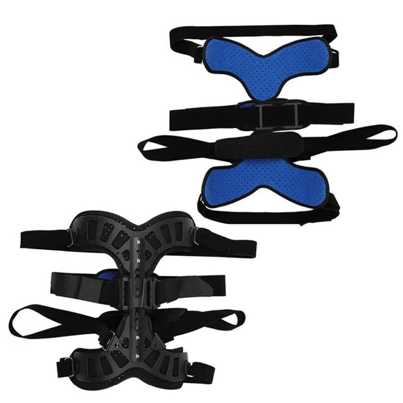 Adjustable Spinal Support Brace with Height Control and Posture Support