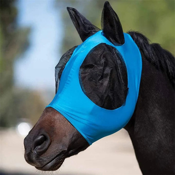Protective Fly Mask for Horses with Mesh Design