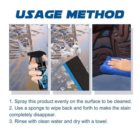 Ceramic Car Paint Protection Spray with Gloss Finish, Microfiber Towel and Sponge