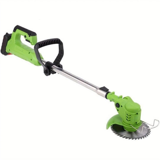 Adjustable Cordless Grass Trimmer with Dual 24V Batteries