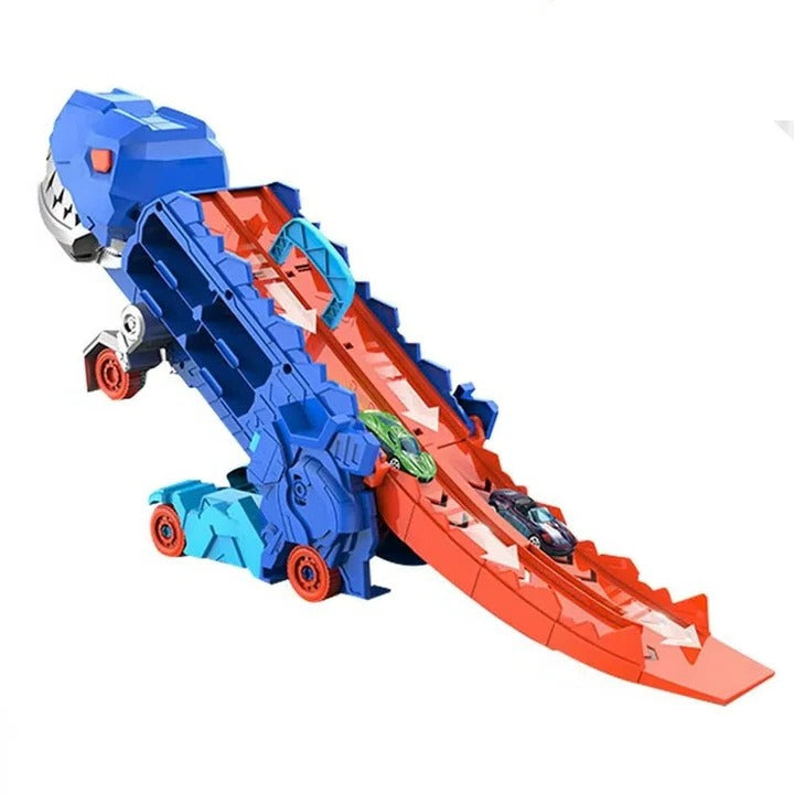 Dinosaur Toy Truck for Kids with Pull Back Action