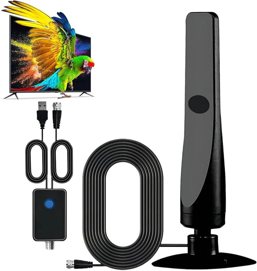 Amplified Indoor Digital TV Antenna for Local Channel Reception