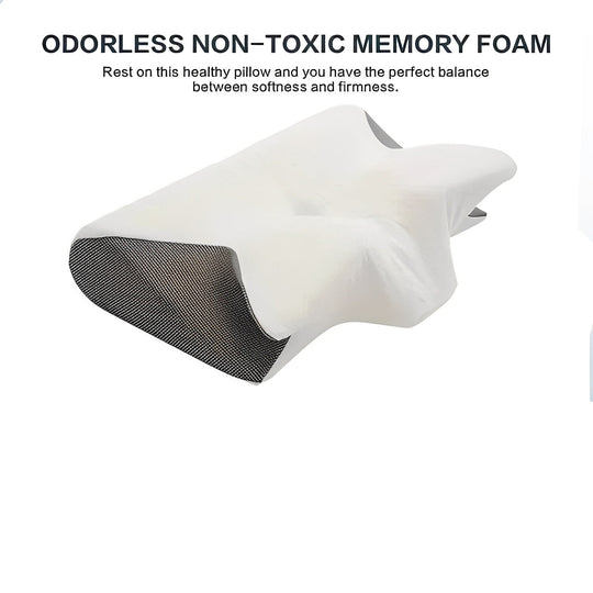 Ergonomic Pillow with Armrests for Side Sleepers