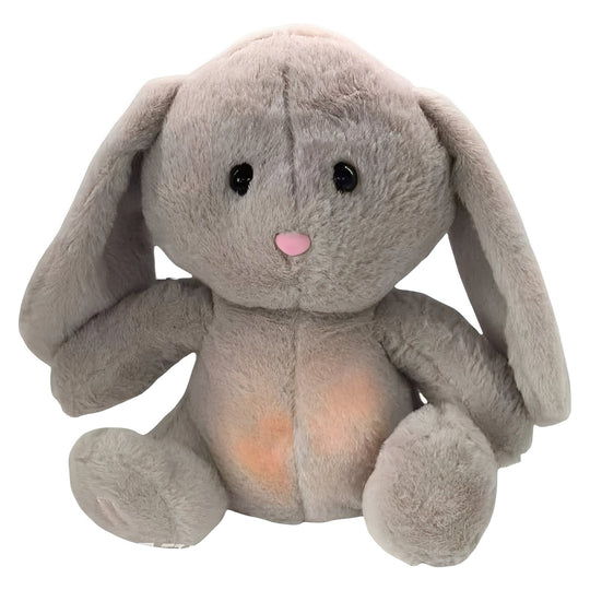 Stuffed Animal Bunny with Breathing Motion Feature