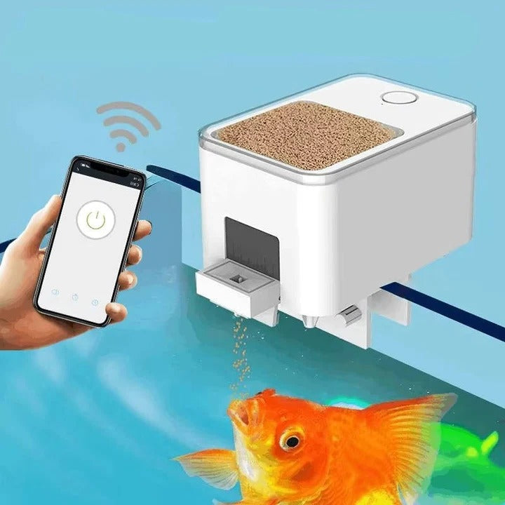 Automatic Fish Feeder with Remote Scheduling