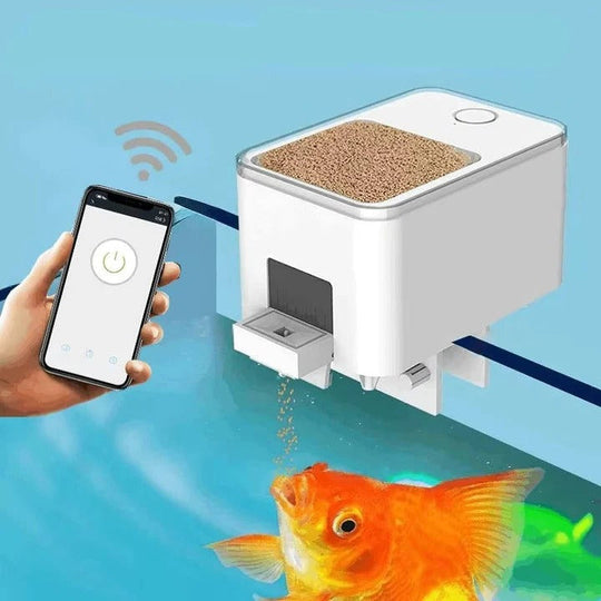 Automatic Fish Feeder with Remote Scheduling