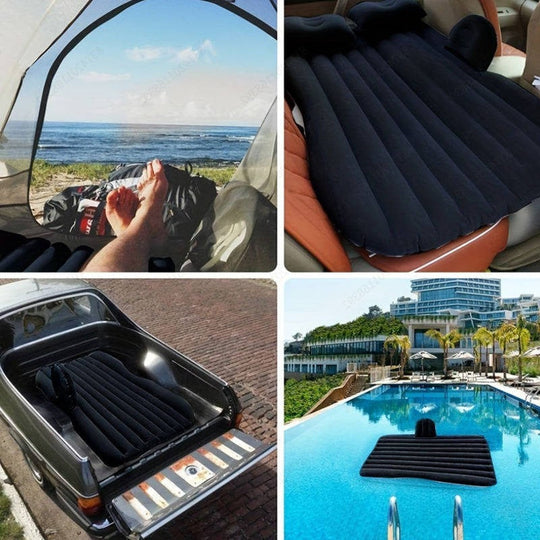 Inflatable Car Backseat Air Mattress for SUV, Truck and RV