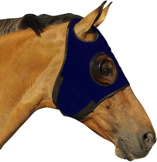 Horse Blinders with Adjustable Leather Straps