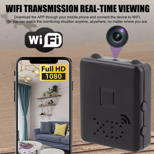 Compact HD Camera with Wi-Fi and Audio Recording