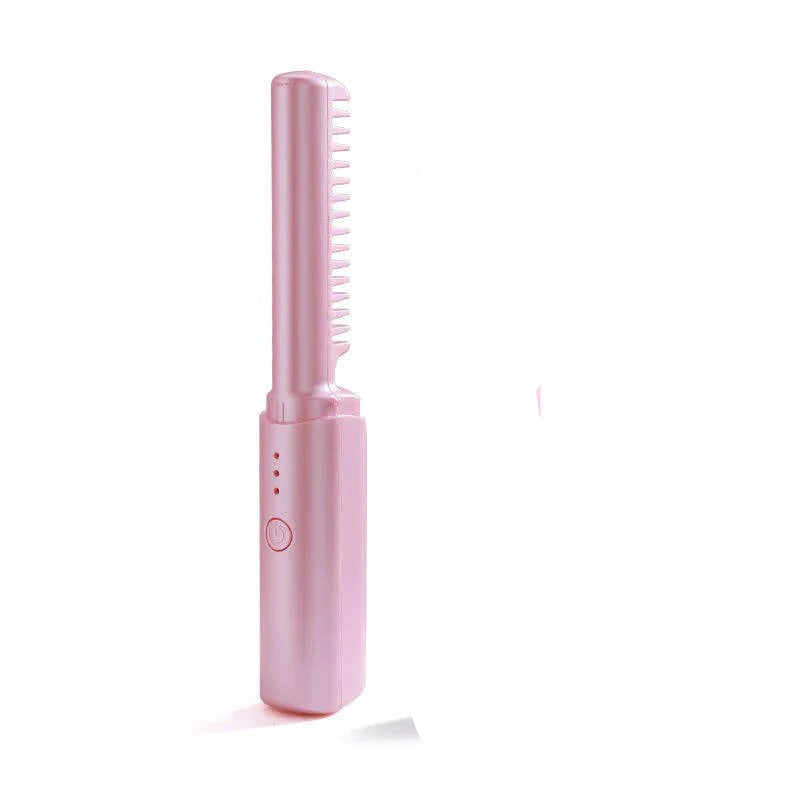 Cordless Ceramic Hair Styling Brush with Frizz Control