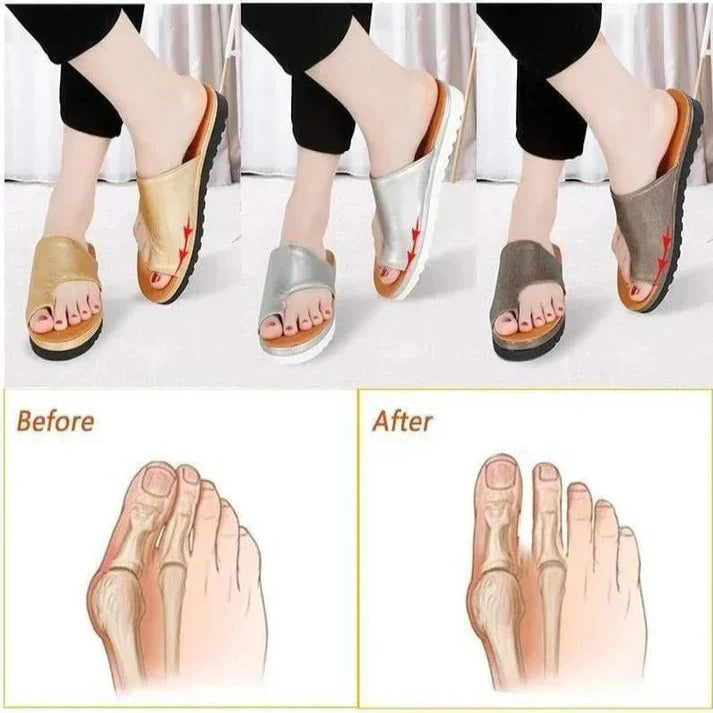Women's Thick Sole Platform Sandals with Toe Ring Strap and Suede Upper Finish