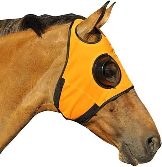 Horse Blinders with Adjustable Leather Straps