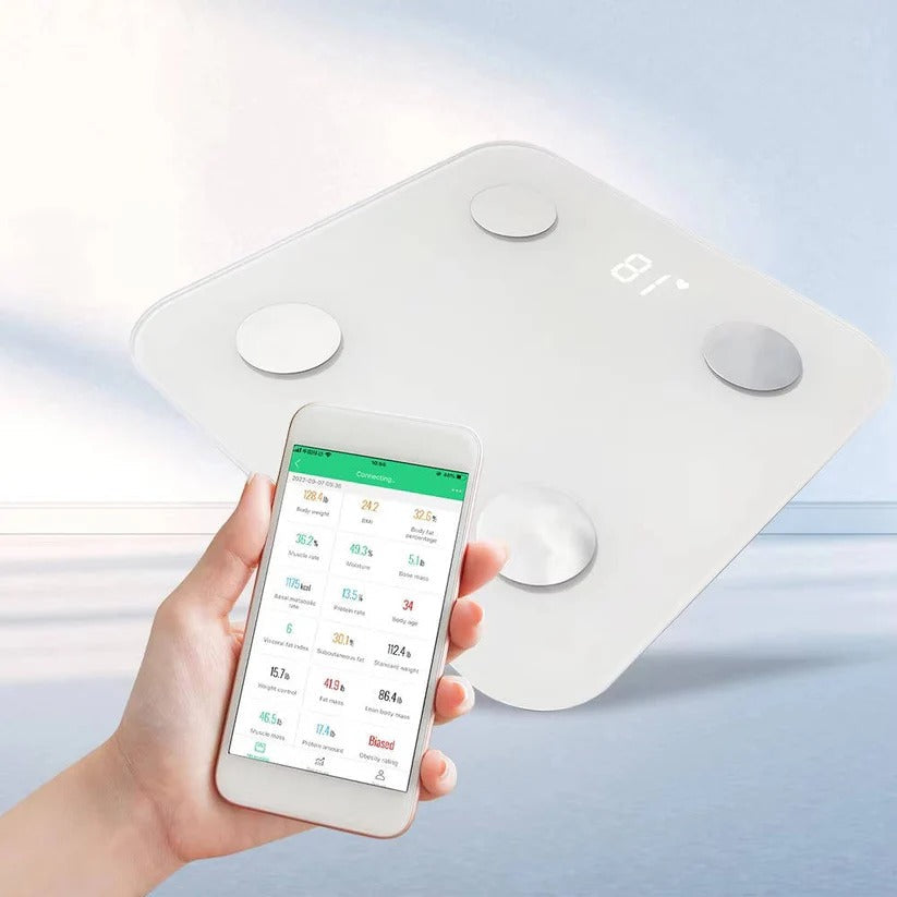 Smart BMI and Body Composition Scale with Wireless Sync