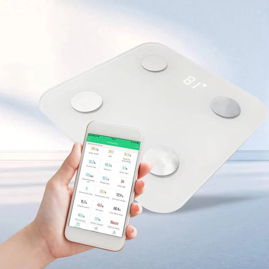 Smart BMI and Body Composition Scale with Wireless Sync