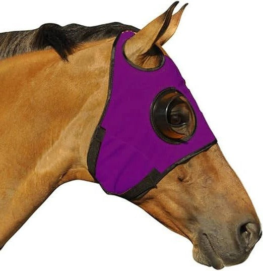 Horse Blinders with Adjustable Leather Straps