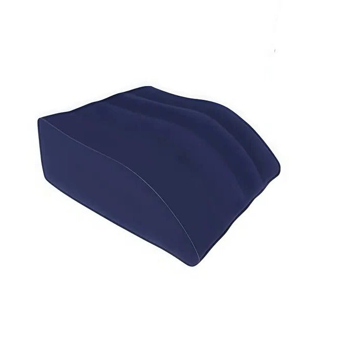 Inflatable Leg Rest Pillow with Adjustable Elevation and Storage