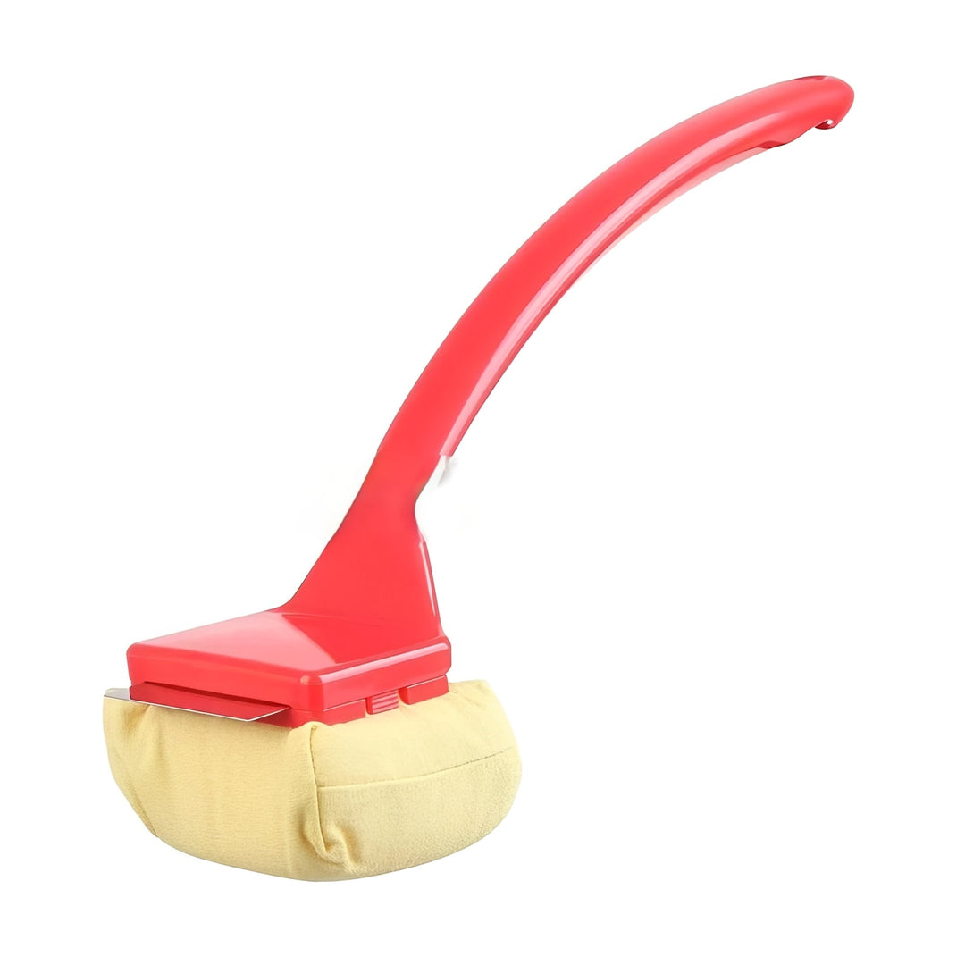 Long Handle BBQ Grill Cleaner Brush with Steam Scrub Pad