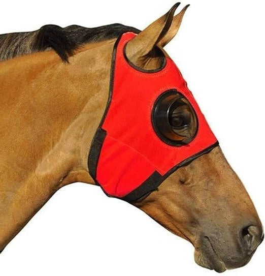Horse Blinders with Adjustable Leather Straps