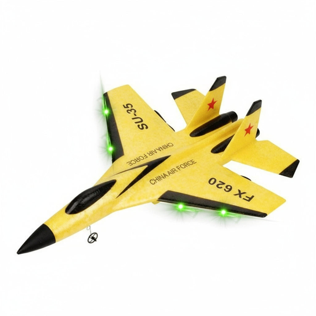 Electric RC Plane SU35 2.4GHz Remote Control with LED Lights