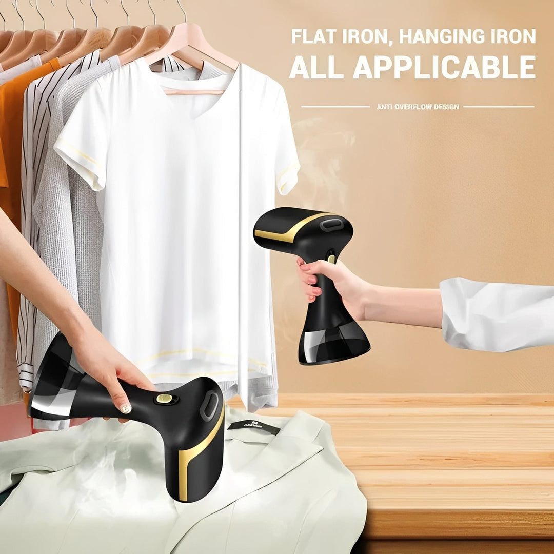 Portable Garment Steamer for Wrinkle Removal on Clothes